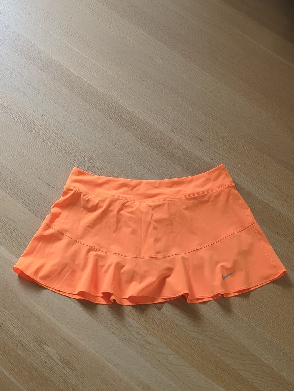 Nike Women’s Neon Orange Circle Skirt - Flared Active Skort